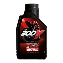 Huile Moto Motul 300V 4T FL Road Racing 15W50 (1L)