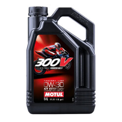 Huile Moto Motul 300V 4T FL R.K.O 2376H 0W30 (5L)