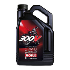 Huile Moto Motul 300V 4T FL Off Road 5W40 (4L)