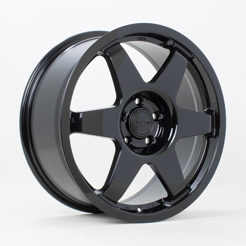 Rota Sprint 18x8" 4x108 ET40, Noir Brillant
