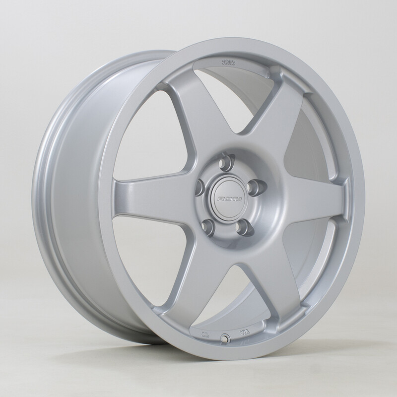 Rota Sprint 18x8" 4x108 ET40, Gris Argenté
