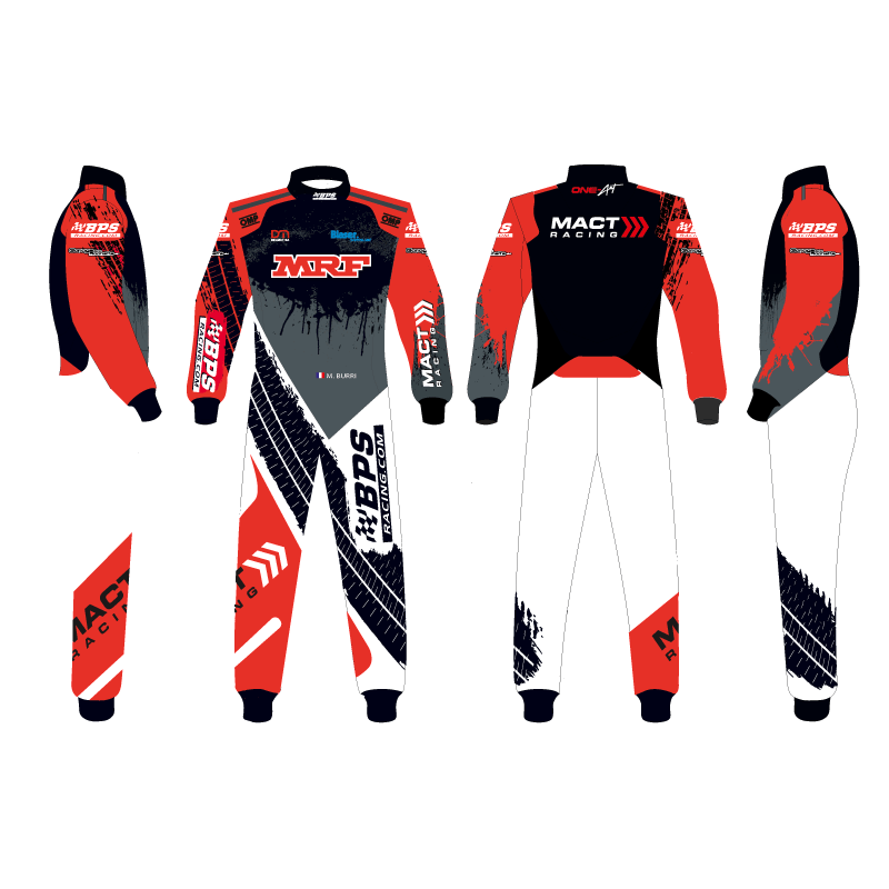 Combinaison OMP ONE ART (FIA) - Exemple de Personnalisation