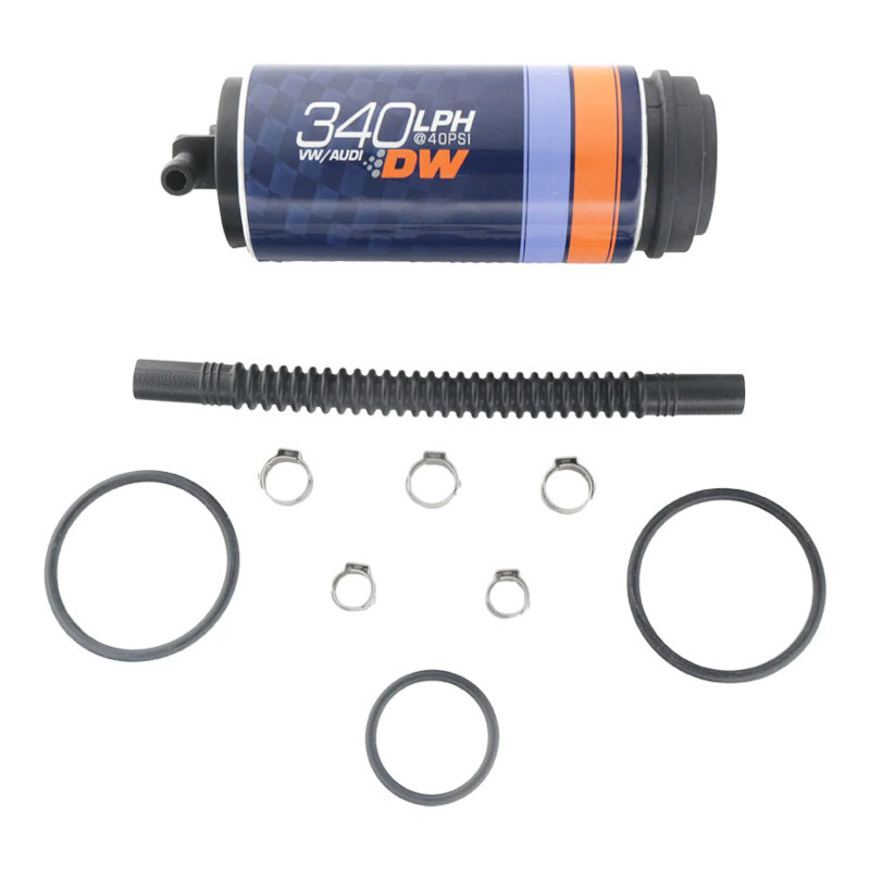 Pompe à Essence Deatschwerks DW340v 340L/h E85 pour VW & Audi 1.8T 2WD