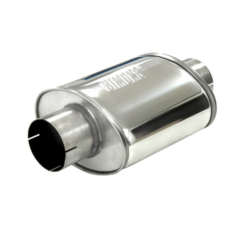 Silencieux d'Echappement Simons Ovale Grandotight en Inox