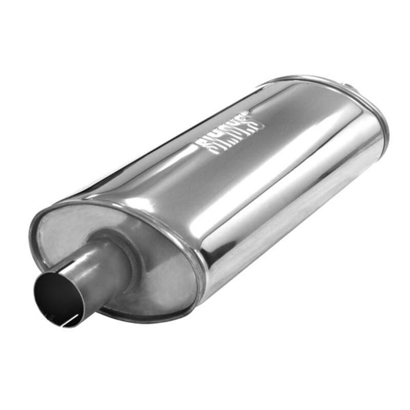 Silencieux d'Echappement Simons Ovale Big en Inox