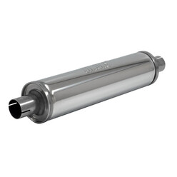 Silencieux d'Echappement Simons Rond Midi en Inox
