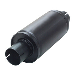 Silencieux d'Echappement Simons Rond Handy en Acier