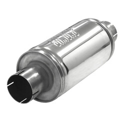 Silencieux d'Echappement Simons Rond Handy en Inox