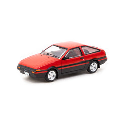 J-Collection 1/64 - Toyota Sprinter Trueno (AE86) | Rouge/Noir