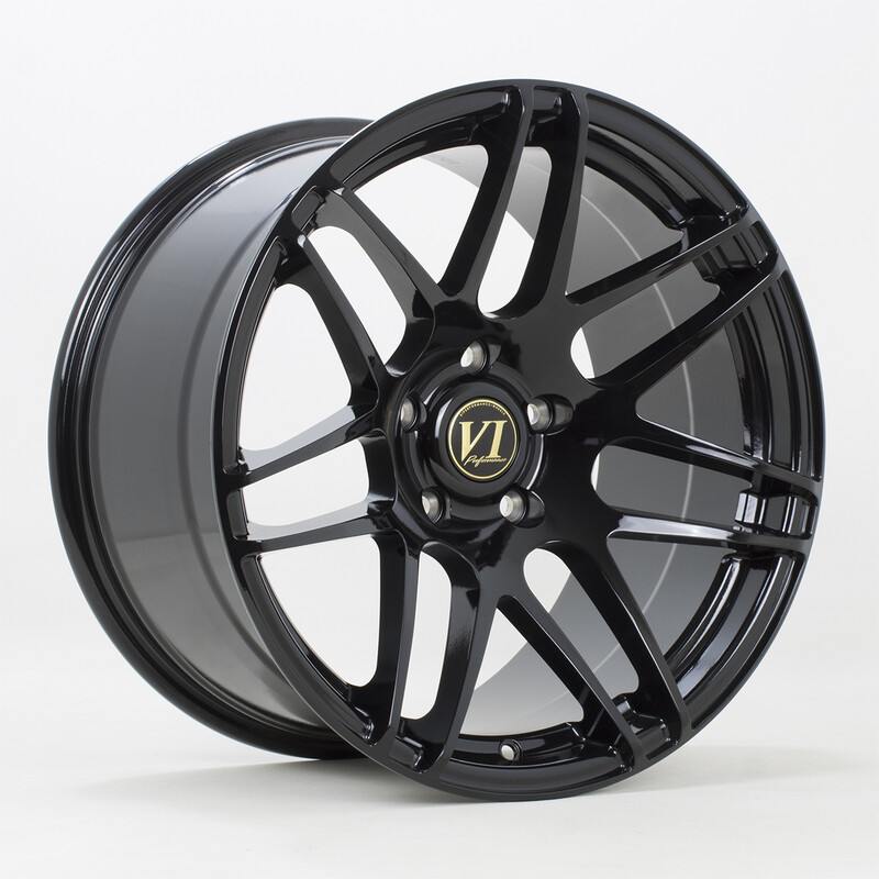 Rota RS9 18x10" 5x120 ET25, Noir Brillant