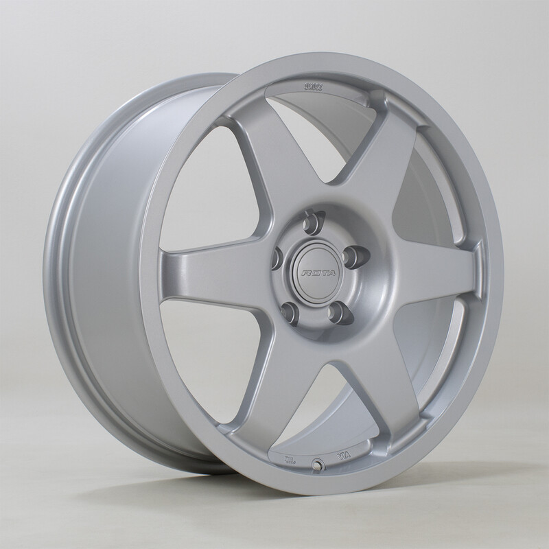 Rota Sprint 18x8.5" 5x120 ET50, Gris Argenté