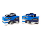 Tarmac Works 1/64 - Toyota GR86 HKS | Blue Metallic