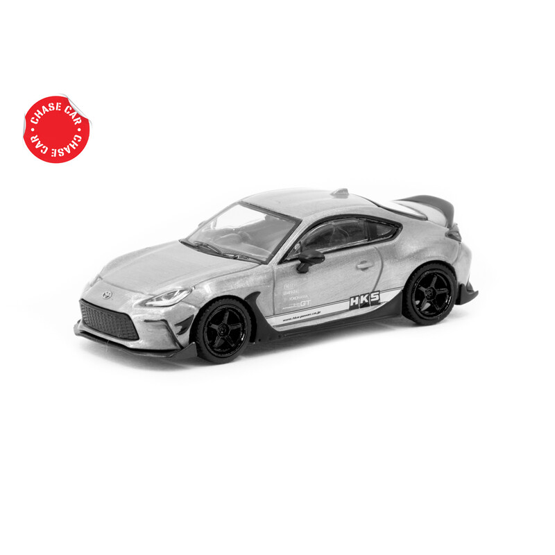 Tarmac Works 1/64 - Toyota GR86 HKS | Blue Metallic