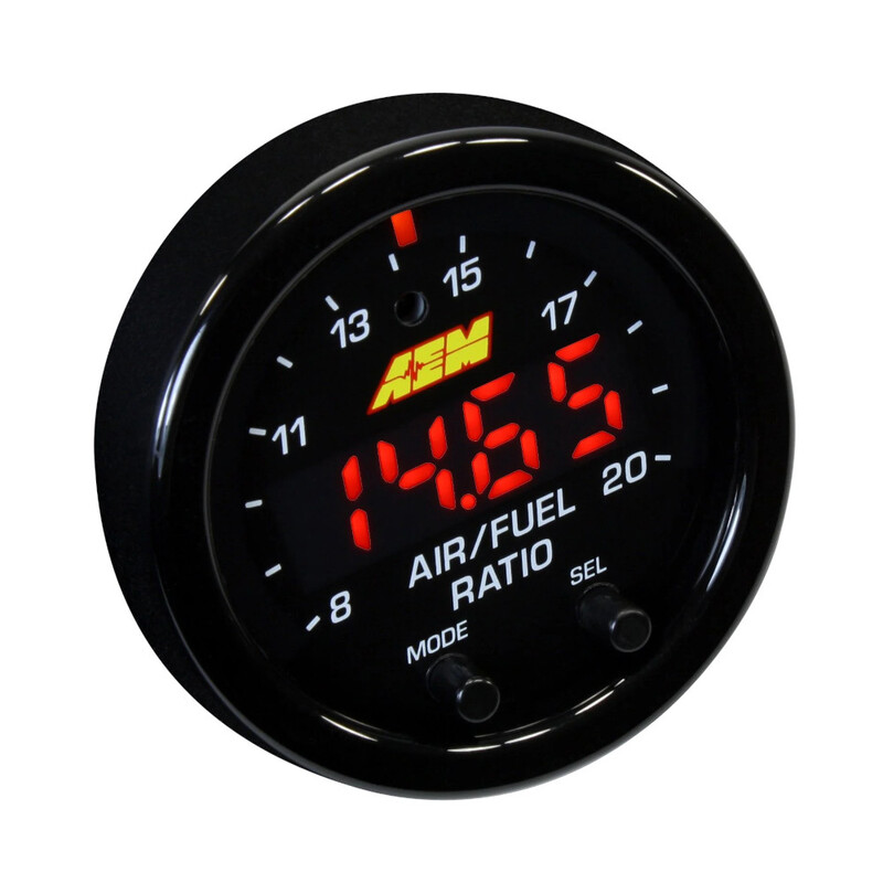 Analyseur de Richesse AEM X-Series OBDII (Mano AFR + Sonde O2 Wideband)