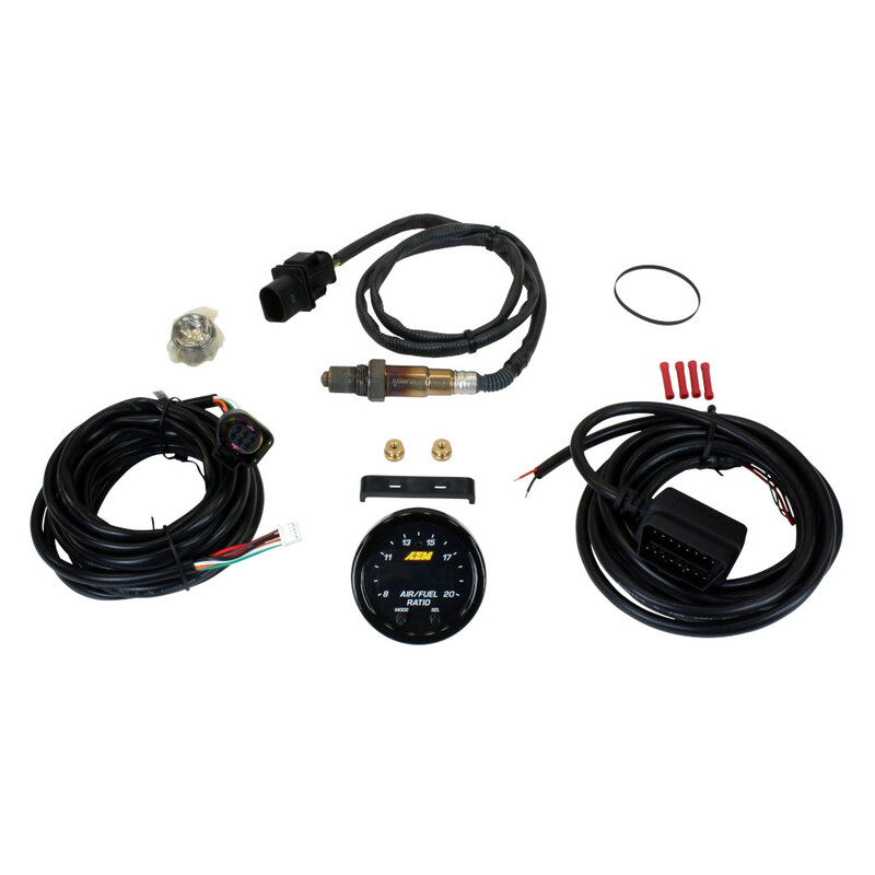 Analyseur de Richesse AEM X-Series OBDII (Mano AFR + Sonde O2 Wideband)