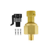 Kit Capteur de Pression de Fluide 10 bar (Huile, Carburant...) AEM en Laiton