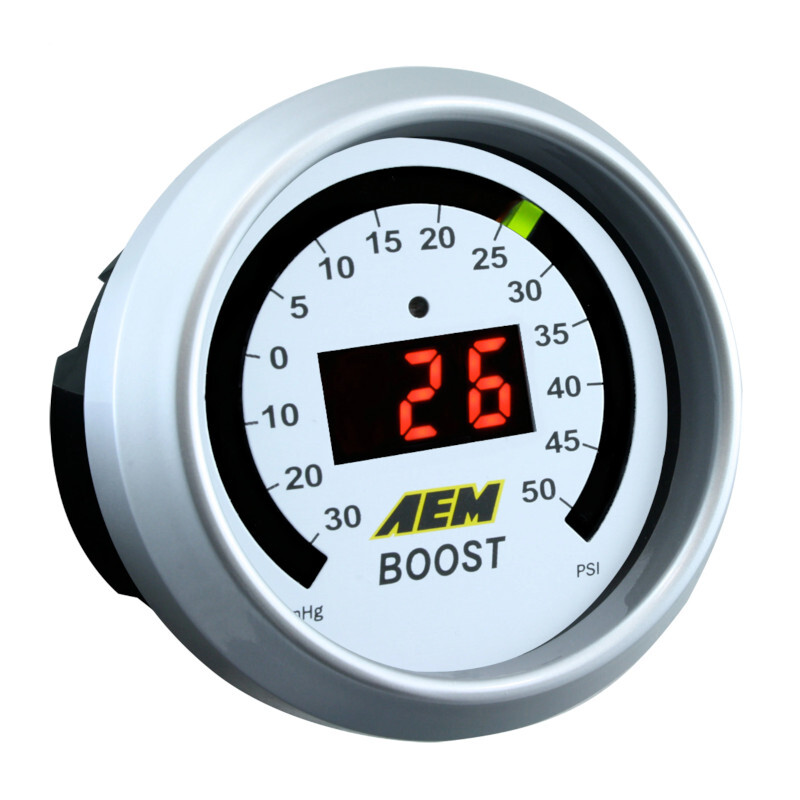 Manomètre Pression de Turbo AEM Classic 35 psi