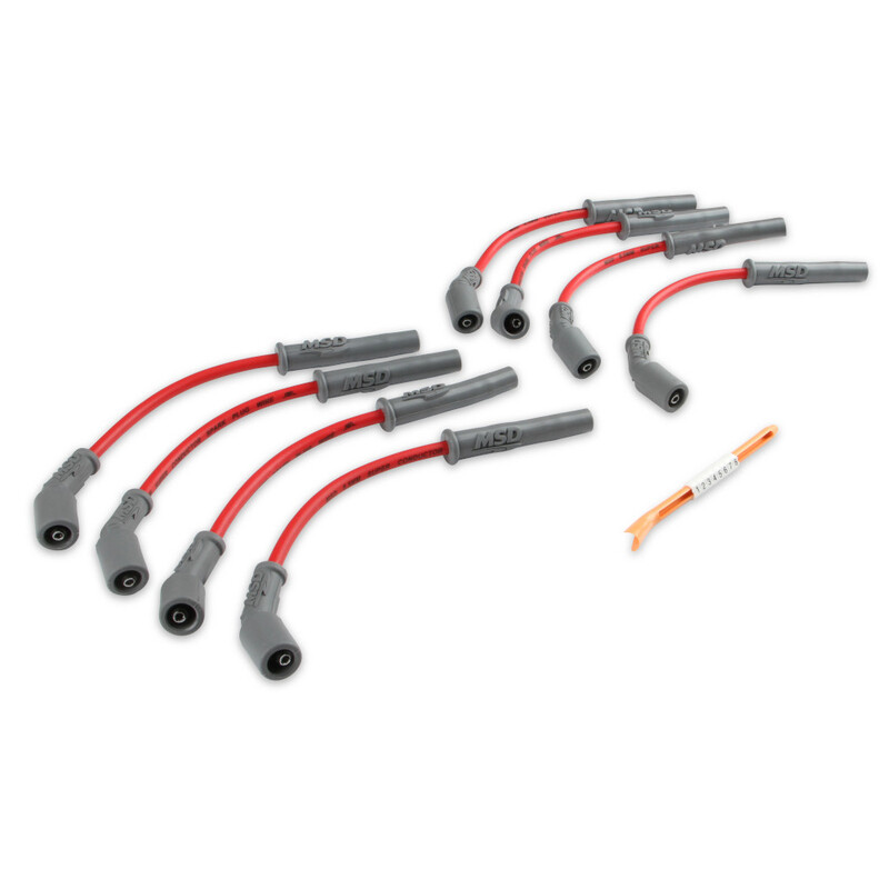 Jeu de Câbles d'Allumage MSD Super Conductor pour Moteur V8 LS (99-05)