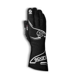 Gants Sparco Arrow+ Noirs & Blancs (FIA)