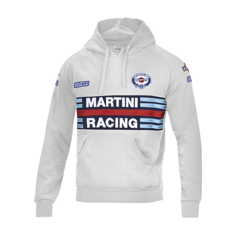 Sweat à Capuche Sparco Martini Racing Replica Gris
