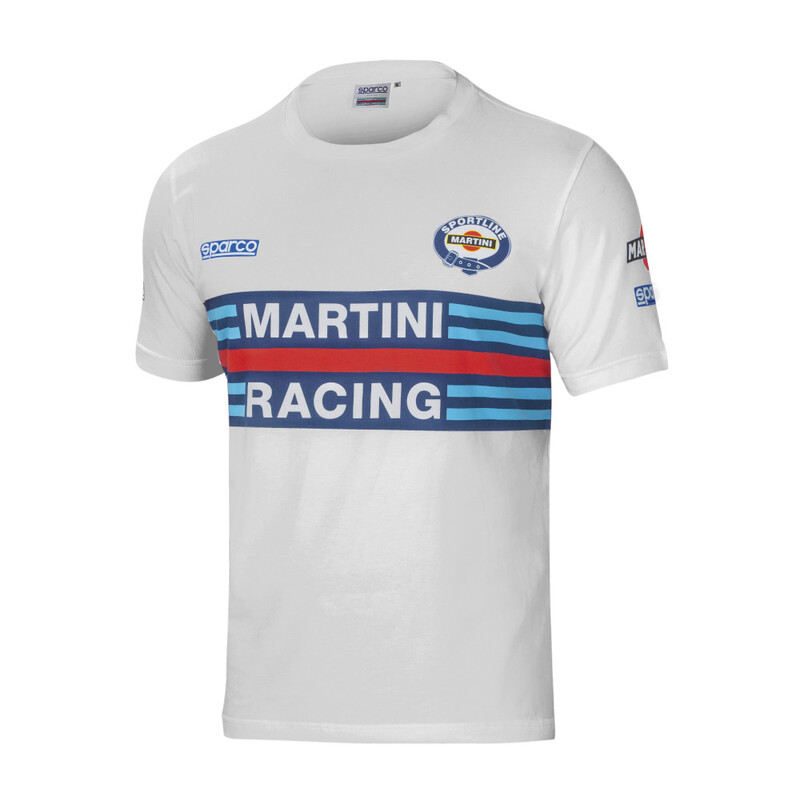 T-Shirt Sparco Martini Racing Replica Gris