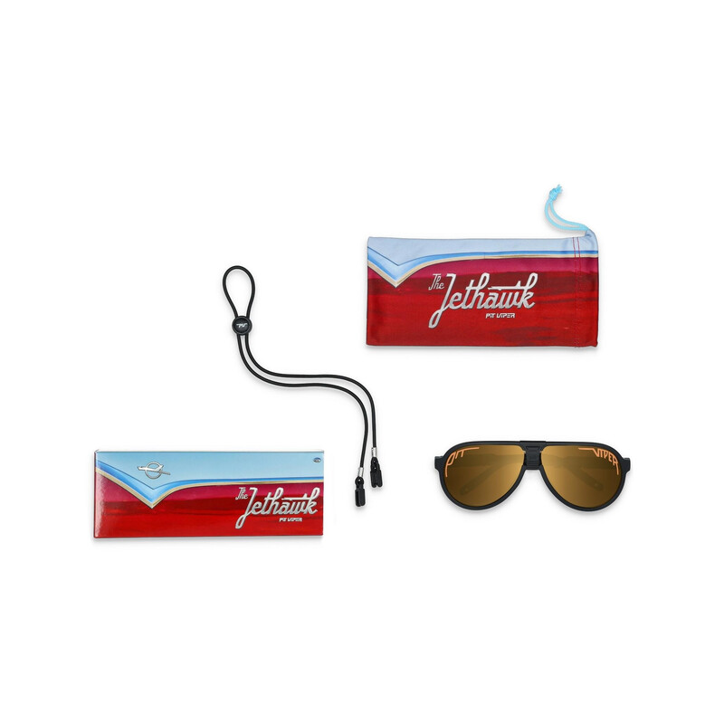 Pit Viper "The Exec Polarized Gold | Jethawk" - Lunettes de Soleil