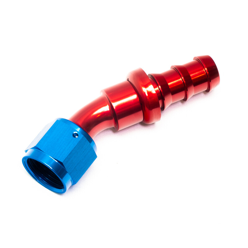 Raccord Coudé 30° à Emmancher pour Durite Dash 10