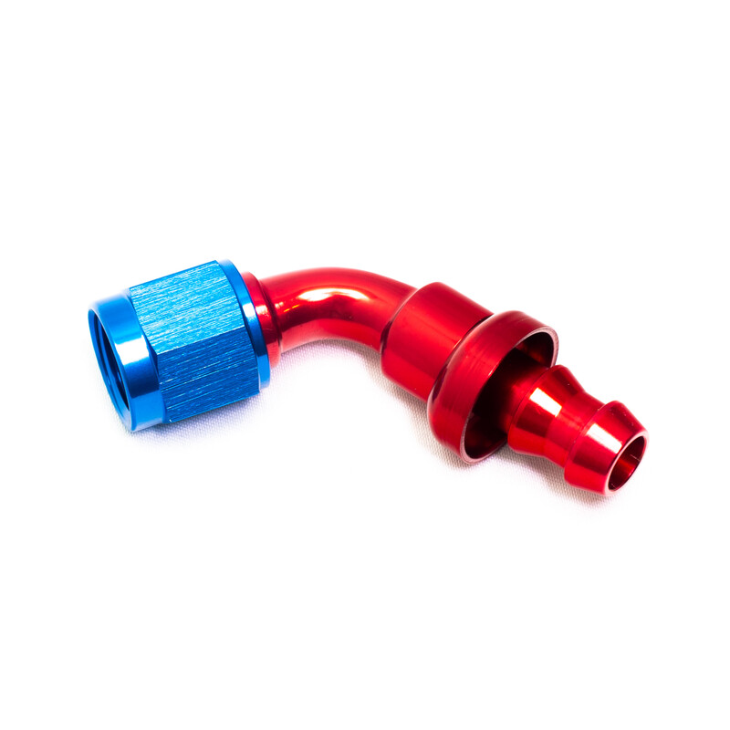 Raccord Coudé 60° à Emmancher pour Durite Dash 6