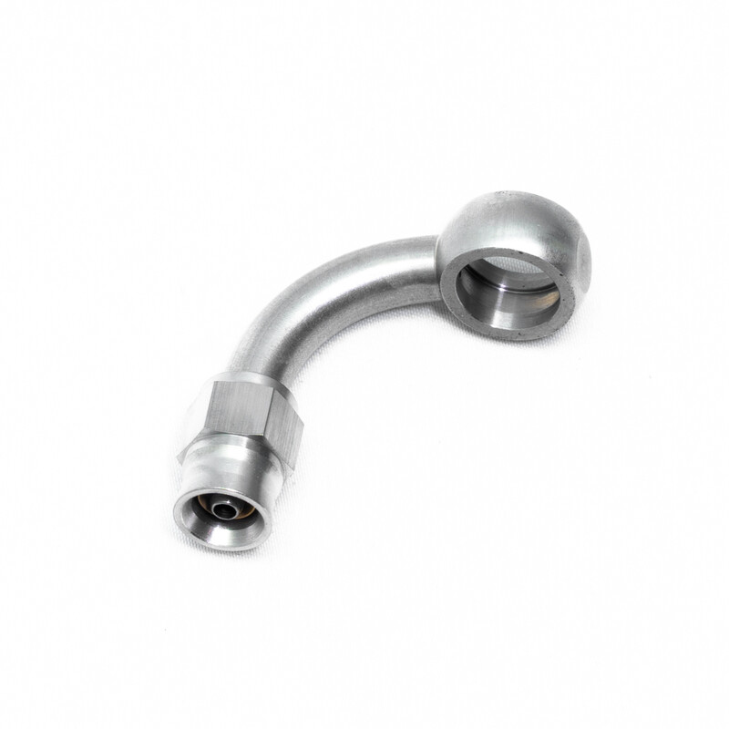 Banjo Femelle Coudé 90° pour Durite Dash 3 (Ø11.2 mm)