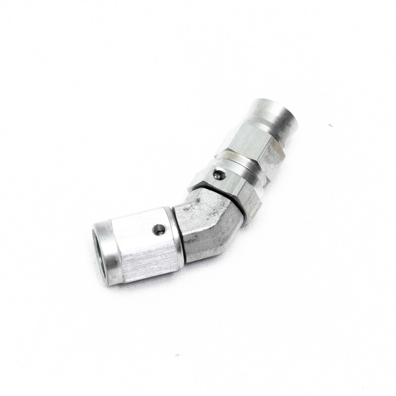 Raccord Coudé 45° Femelle M10x1.0 pour Durite Dash 3