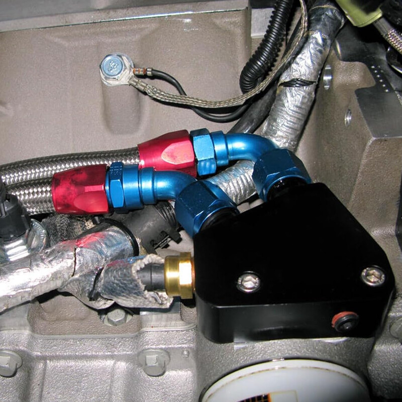 Bloc Huile pour V8 LS Chevrolet (Oil Block)
