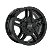 OZ Rally Adventure 17x8" 5x127 ET20, Noir Mat / Satiné