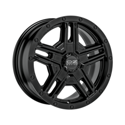 OZ Rally Adventure 17x8" 5x160 ET45, Noir Mat / Satiné