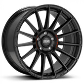 OZ Superturismo Dakar 20x8.5" 5x112 ET45, Noir Mat, Lettres Rouges