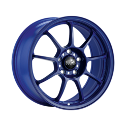 OZ Alleggerita HLT 17x7" 4x100 ET37, Bleu Mat