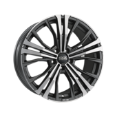 OZ Cortina 20x9.5" 5x112 ET52, Graphite Mat