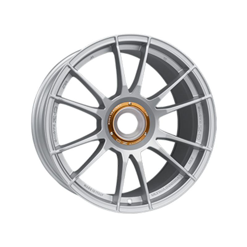 OZ Ultraleggera HLT CL 21x11.5" Centrelock ET46, Gris Argenté Mat