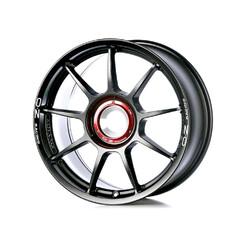 OZ Challenge HLT CL 18x8.5" Centrelock ET50, Noir Mat / Satiné