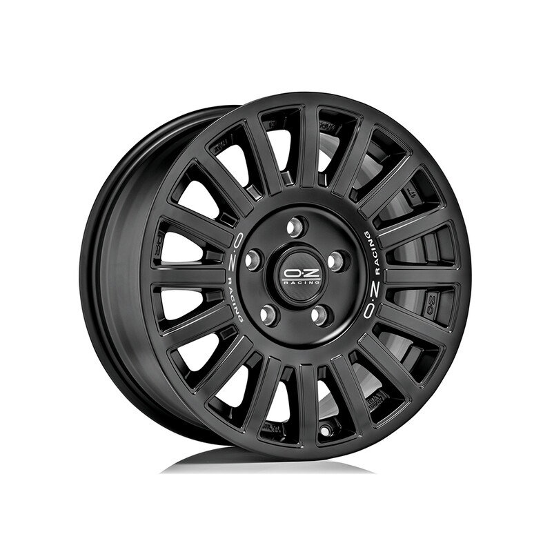 OZ Rally Raid 18x8.5" 6x130 ET35, Noir Mat / Satiné