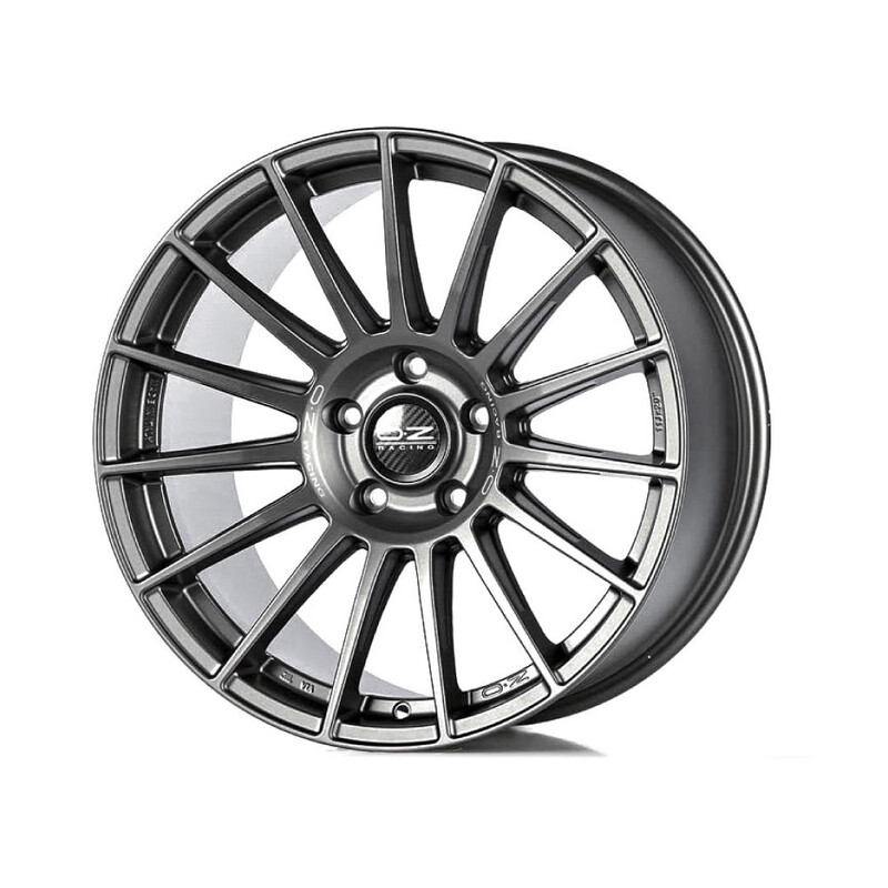 OZ Superturismo Dakar 20x10" 5x112 ET53, Graphite Mat