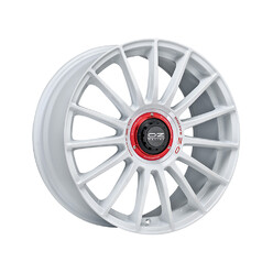 OZ Superturismo Evoluzione WRC 18x8" 5x114.3 ET45, Blanc