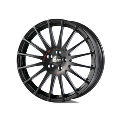OZ Superturismo GT 16x7" 5x105 ET35, Noir Mat, Lettres Rouges