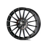 OZ Superturismo GT 16x7" 5x105 ET35, Noir Mat, Lettres Rouges