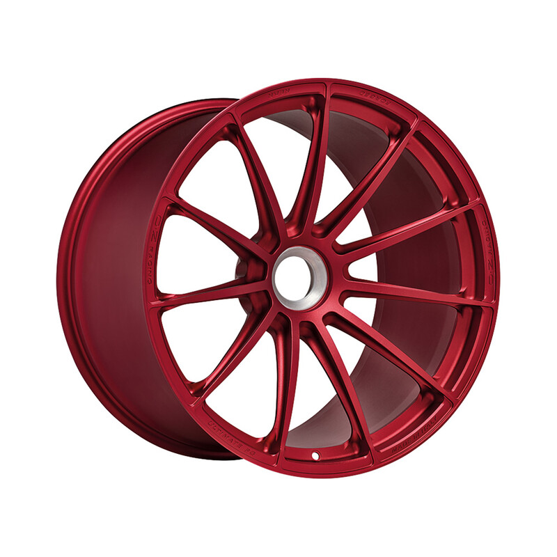 OZ Ultimate AL FG 20x10" Centrelock ET45, Rouge Anodisé