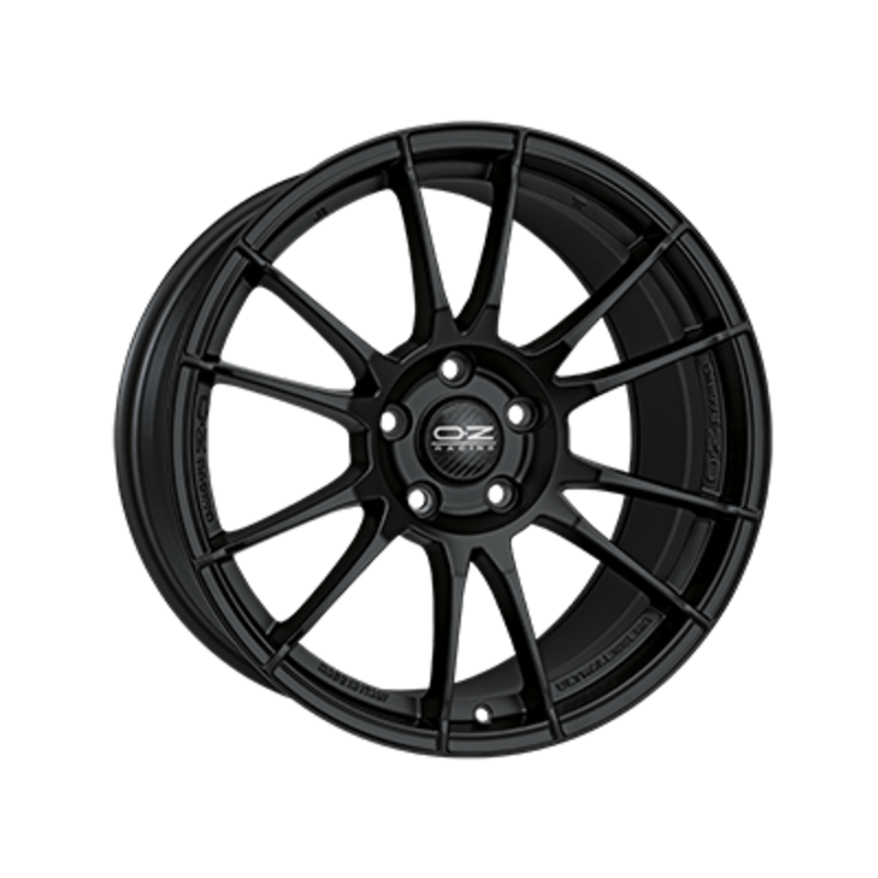 OZ Ultraleggera 18x7" 4x100 ET38, Noir Mat / Satiné