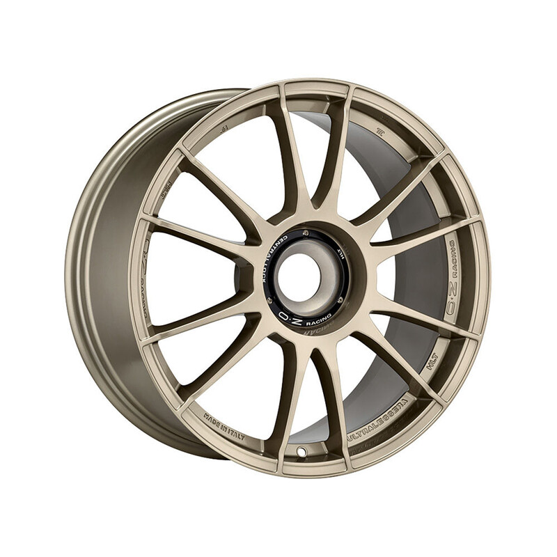 OZ Ultraleggera HLT CL 21x11.5" Centrelock ET67, Or Blanc