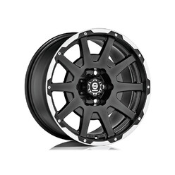 Sparco Dakar 17x8.5" 6x120 ET0, Noir Mat Bord Poli