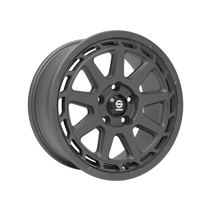 Sparco Gravel 17x8" 5x120 ET45, Graphite Mat