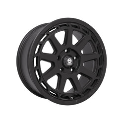 Sparco Gravel 18x8" 5x108 ET45, Noir Mat / Satiné