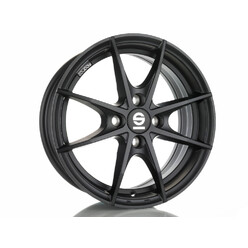 Sparco Trofeo 4 15x6" 4x100 ET35, Noir Mat / Satiné